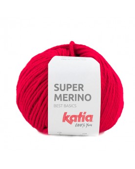 KATIA SUPER MERINO 4 ROJO