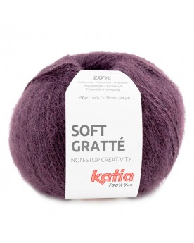 KATIA SOFT GRATTÉ 74 BERENJENA