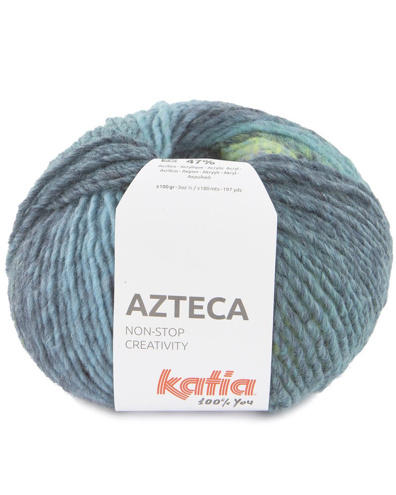 AZTECA 7886 - AZUL VERDOSO-VERDE AZTECA 7886 - AZUL VERDOSO-VERDE