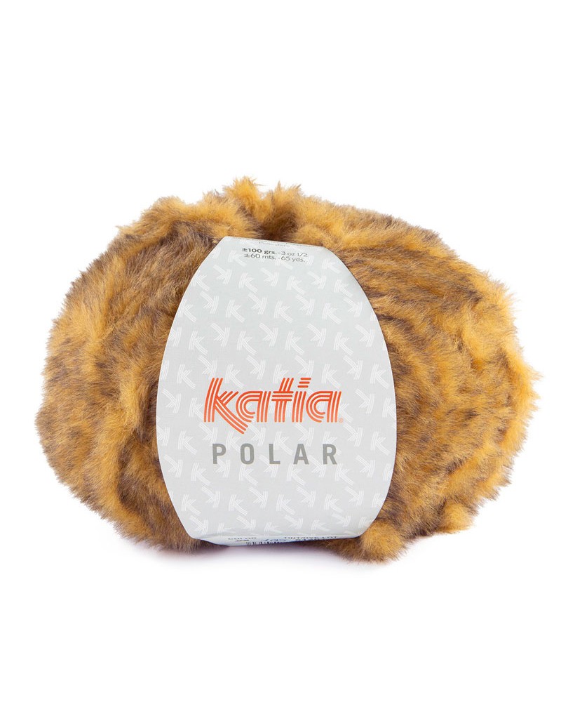 LANA KATIA POLAR N 105 MOSTAZA NEGRO LANA KATIA POLAR N 105 MOSTAZA NEGRO