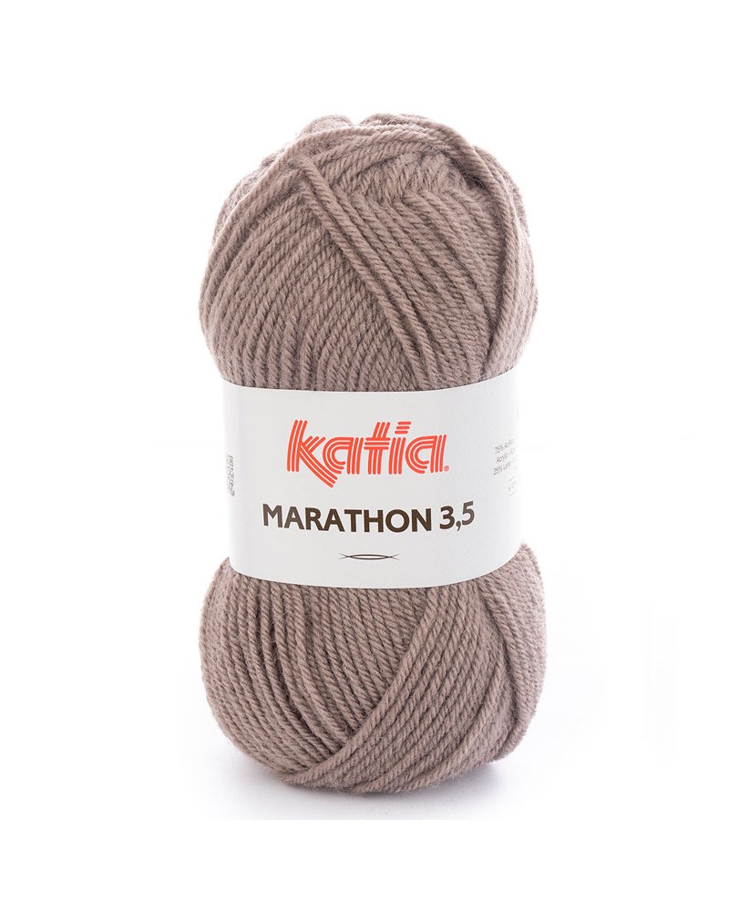 KATIA MARATHON 3,5 Nº6 MARRÓN CORZO