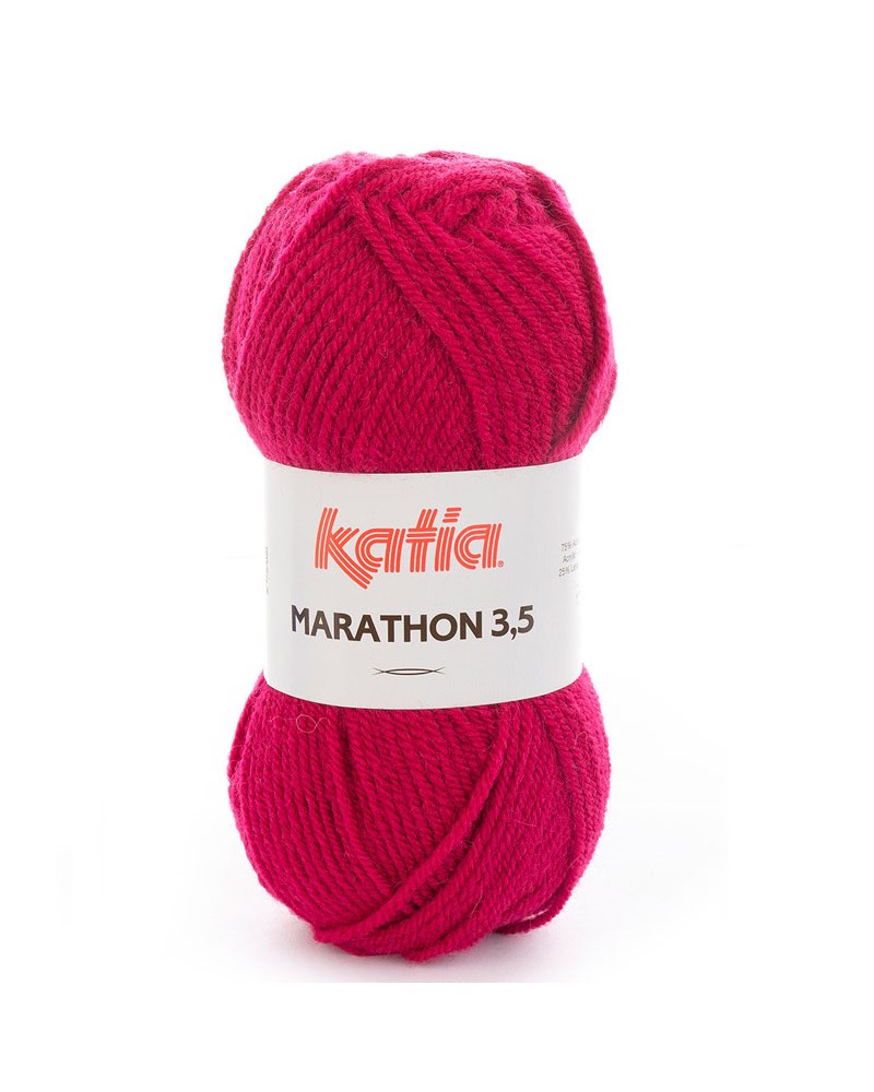 KATIA MARATHON 3,5 Nº23 ROJO FRAMBUESA