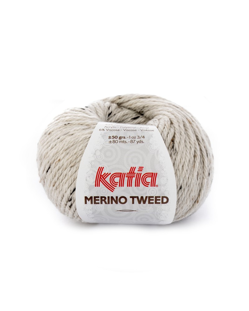 KATIA MERINO TWEED 300 CRUDO