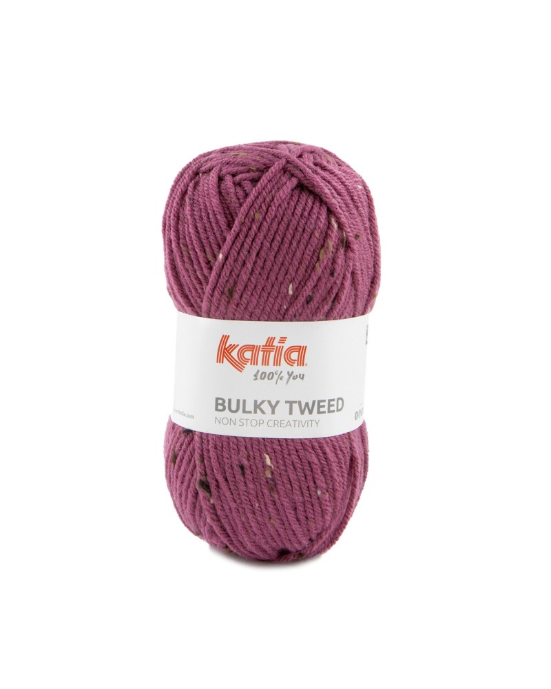KATIA BULKY TWEED 203 MORADO PERLADO KATIA BULKY TWEED 203 MORADO PERLADO