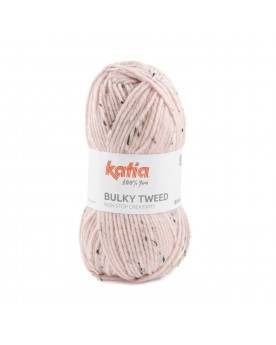 KATIA BULKY TWEED 204 ROSA