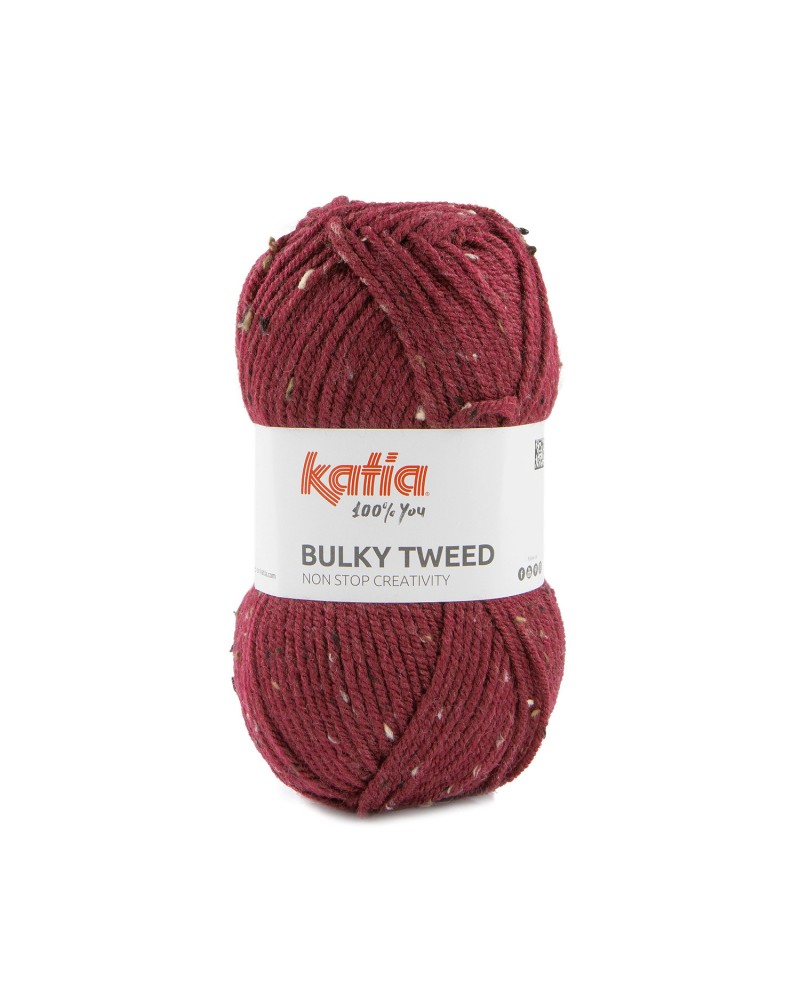 KATIA BULKY TWEED 207 ROJO FRAMBUESA KATIA BULKY TWEED 207 ROJO FRAMBUESA