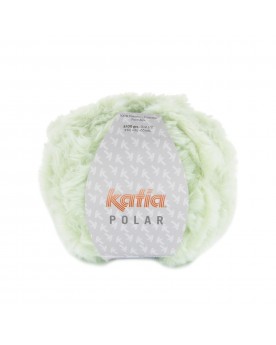 LANA KATIA POLAR N 108 VERDE BLANQUECINO-BLANCO