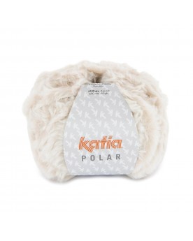 LANA KATIA POLAR N 109 BEIGE BLANCO