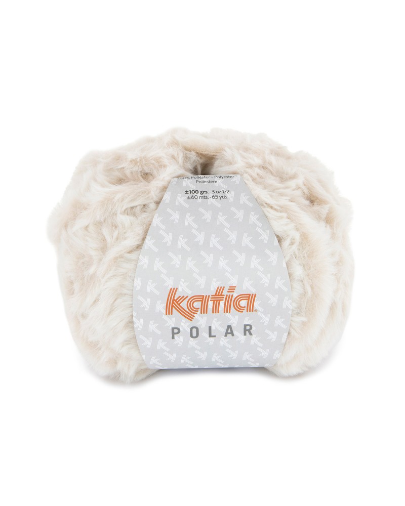 LANA KATIA POLAR N 109 BEIGE BLANCO LANA KATIA POLAR N 109 BEIGE BLANCO