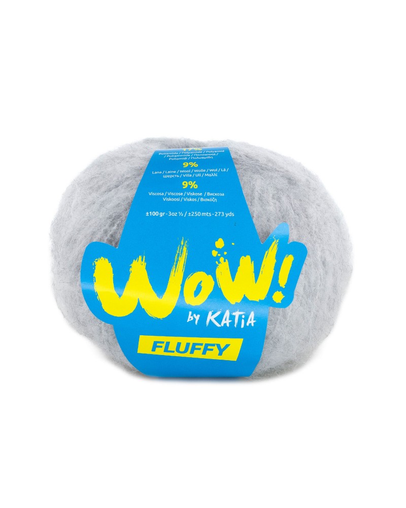 WOW FLUFFY 81 GRIS CLARO