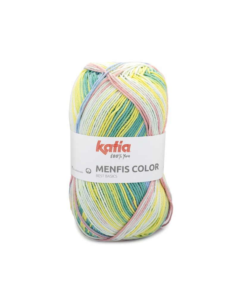 KATIA MENFIS COLOR 122 - CORAL-VERDE-AMARILLO -AZUL KATIA MENFIS COLOR 122 - CORAL-VERDE-AMARILLO -AZUL