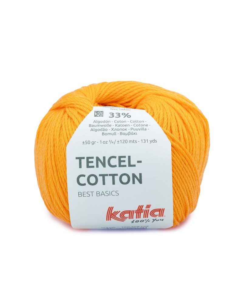 KATIA TENCEL - COTTON 41 - AMARILLO MELÓN KATIA TENCEL - COTTON 41 - AMARILLO MELÓN