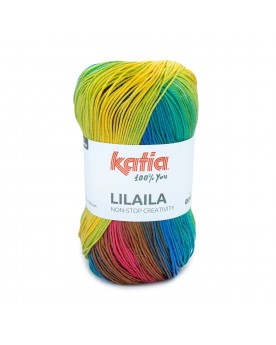 KATIA LILAILA 51 - FUCSIA-MARRÓN-VERDE-AMARILLO