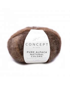 KATIA PURE ALPACA NATURAL COLORS 100 - BEIGE-CAMEL-MARRÓN