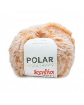 LANA KATIA POLAR N 110 - MELOCOTÓN-BLANCO
