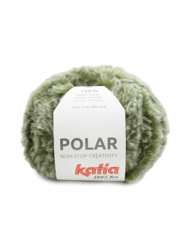 LANA KATIA POLAR N 111 - VERDE-BLANCO