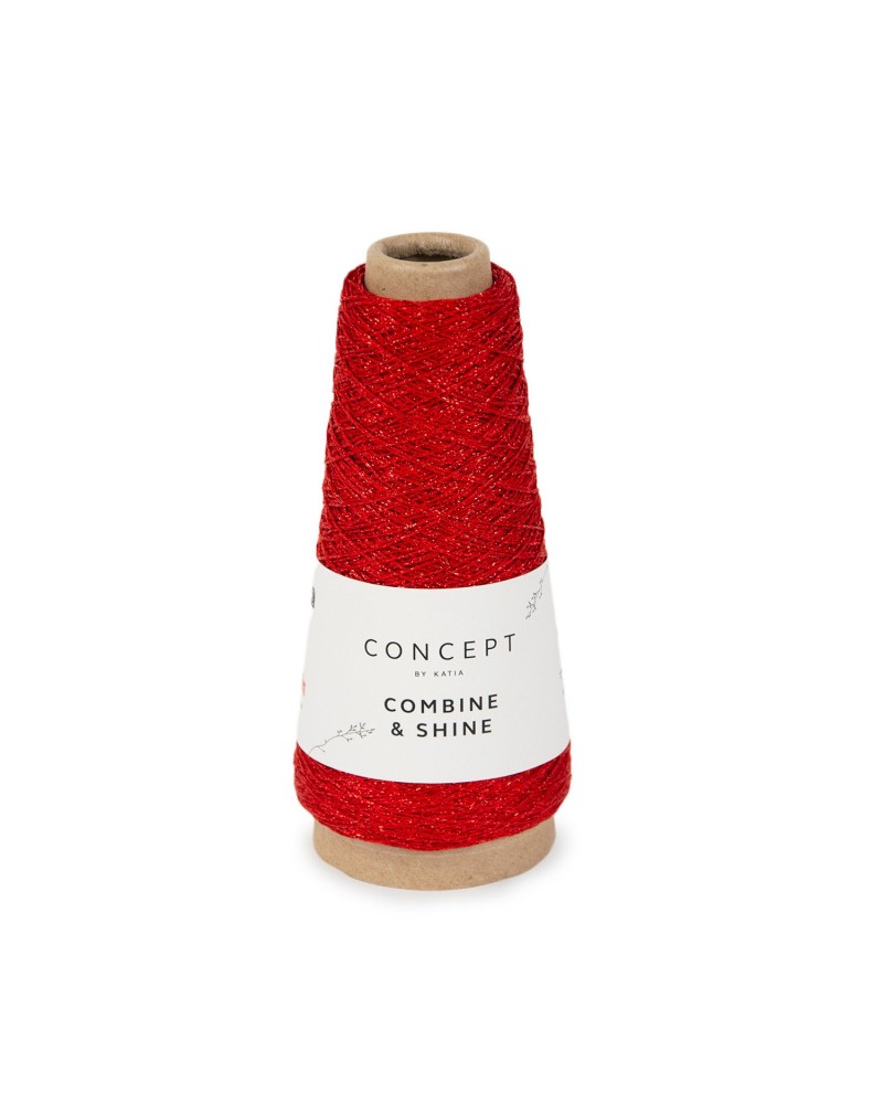 KATIA COMBINE & SHINE 90 - ROJO