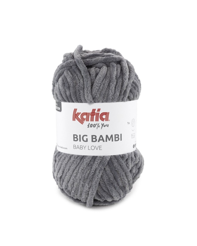 KATIA BIG BAMBI 108 GRIS ANTRACITA