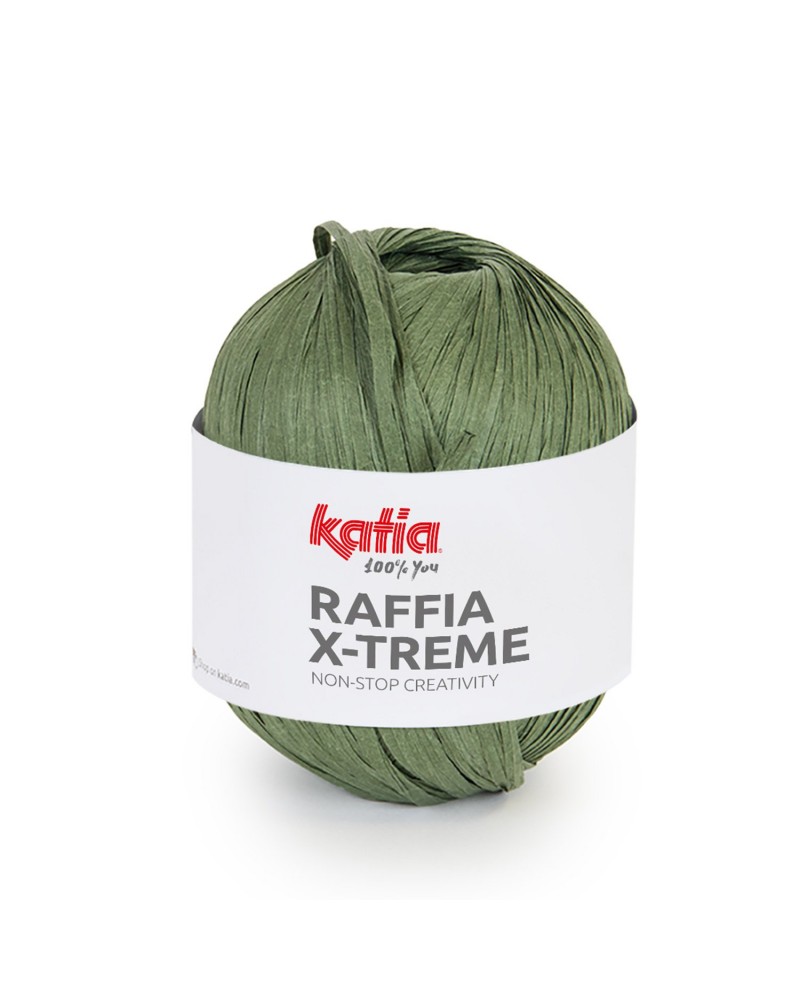 KATIA RAFFIA X-TREME 104 VERDE OSCURO