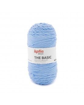 KATIA THE BASIC 50 AZUL CELESTE