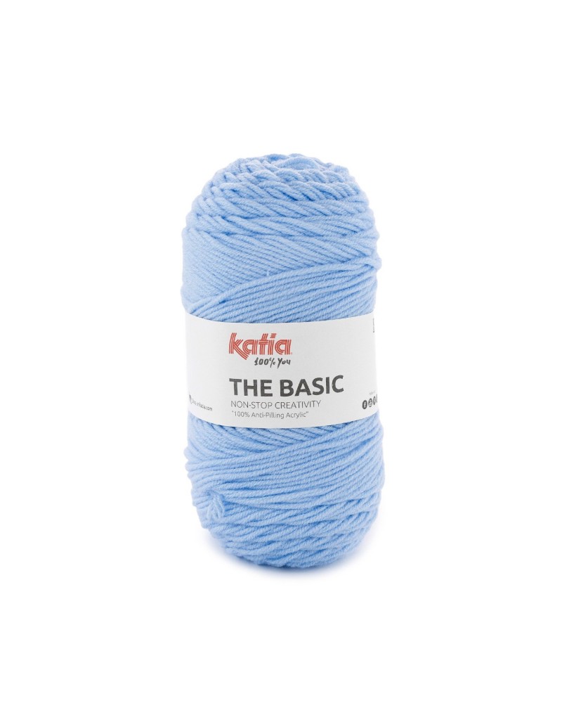 KATIA THE BASIC 50 AZUL CELESTE KATIA THE BASIC 50 AZUL CELESTE
