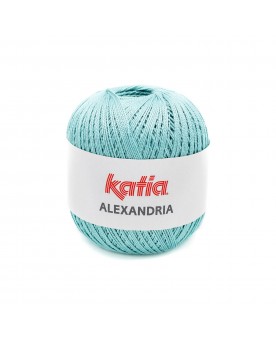 KATIA HILO FINO MERCERIZADO ALEXANDRIA 20 - AZUL AGUA