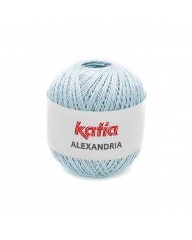 KATIA HILO FINO MERCERIZADO ALEXANDRIA 22 - AZUL CELESTE