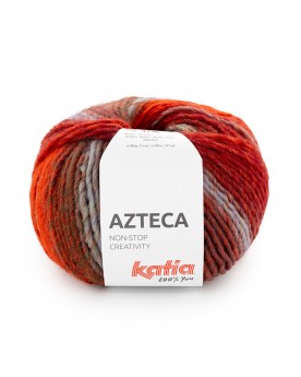 AZTECA 7897 - ROJO-NARANJA-CAQUI