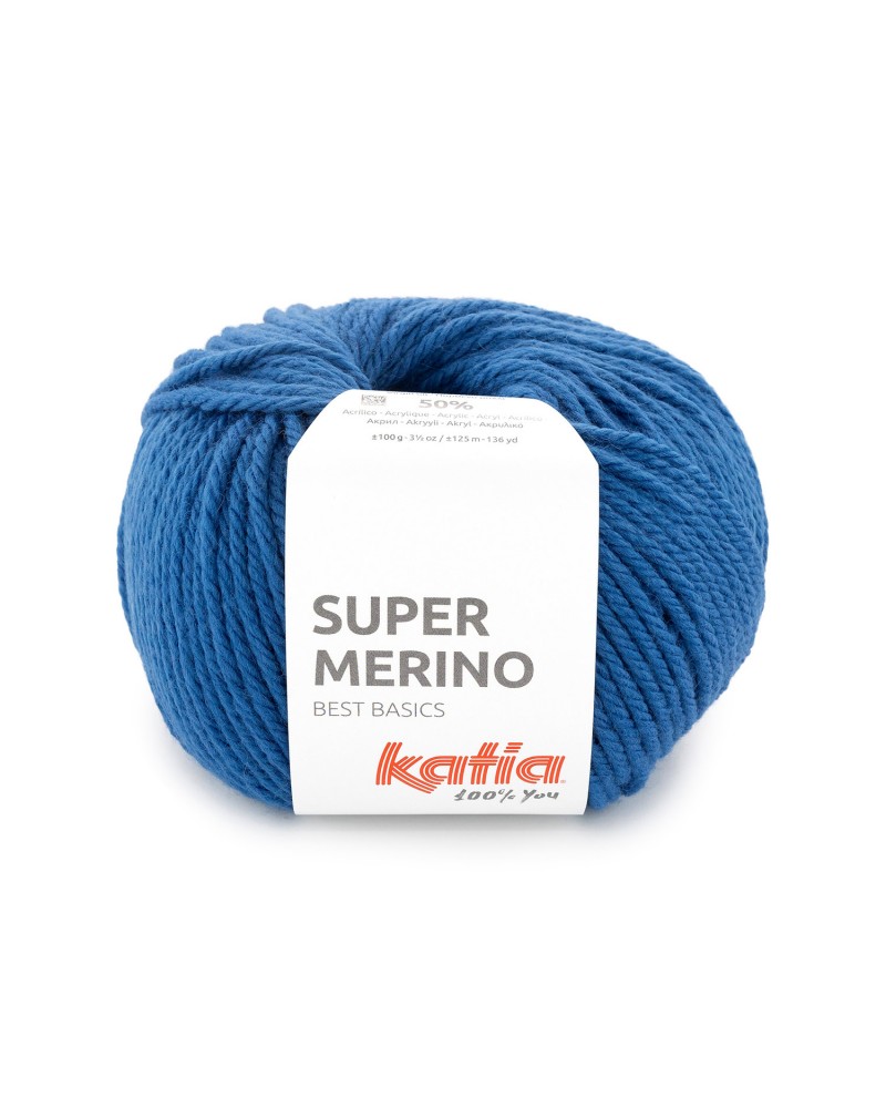 KATIA SUPER MERINO 53 AZUL PERSA