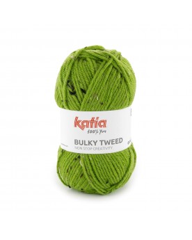 KATIA BULKY TWEED 222 VERDE CÉSPED