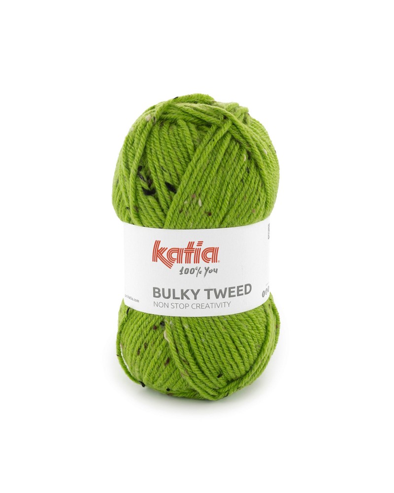 KATIA BULKY TWEED 222 VERDE CÉSPED KATIA BULKY TWEED 222 VERDE CÉSPED