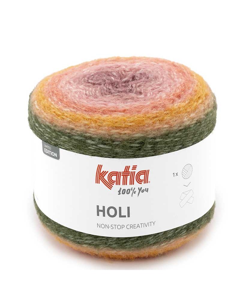 KATIA HOLI 504 - CAQUI-NARANJA-ROSA