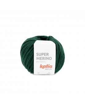 KATIA SUPER MERINO 16 VERDE BOTELLA