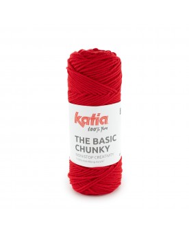 KATIA THE BASIC CHUNKY 4 - ROJO