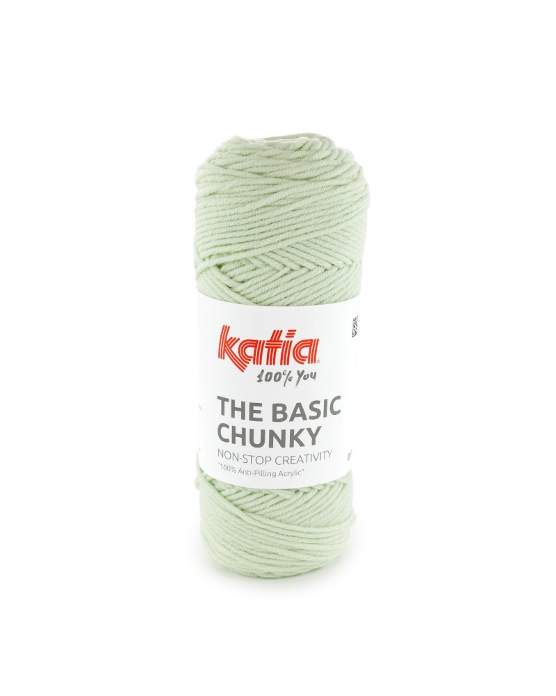 KATIA THE BASIC CHUNKY  80 - VERDE CLARO