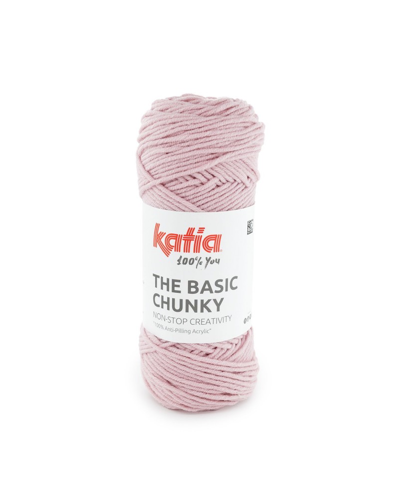 KATIA THE BASIC CHUNKY  92 - ROSA CLARO