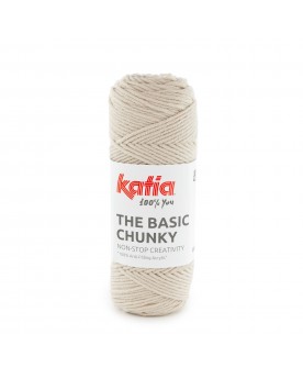 KATIA THE BASIC CHUNKY  100 - BEIGE CLARO