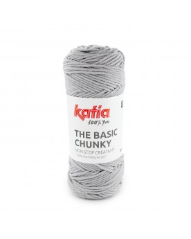 KATIA THE BASIC CHUNKY  200 - GRIS CLARO PERLADO