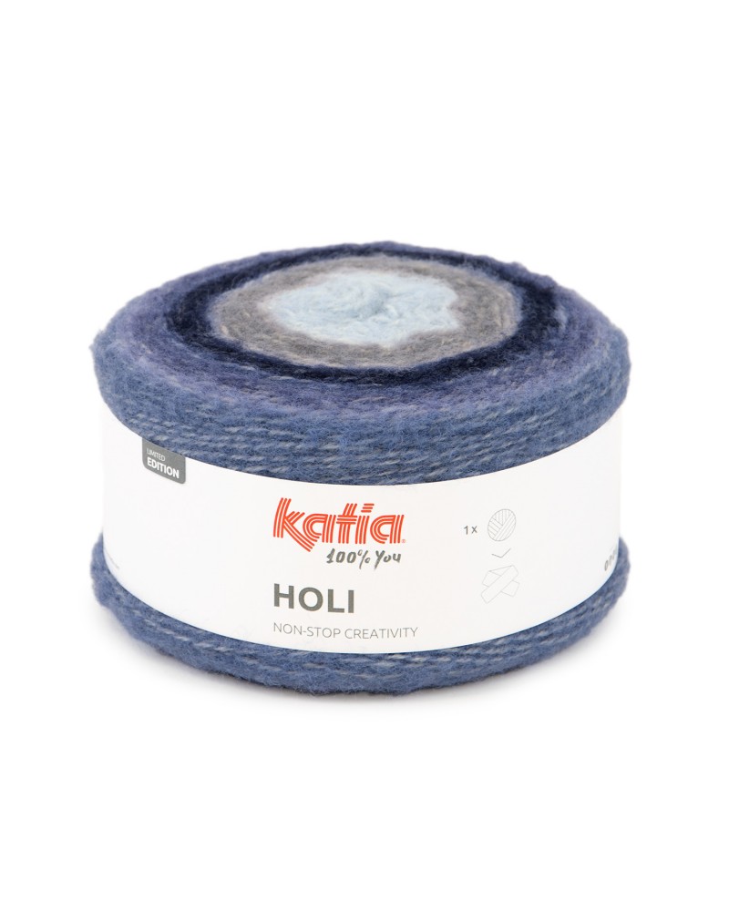 KATIA HOLI 511 - Azul-Azul oceano-Gris