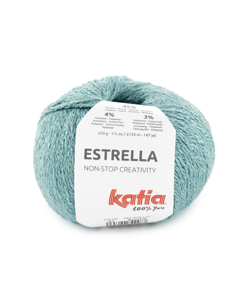 KATIA ESTRELLA 63- TURQUESA-AZUL BRILLANTE